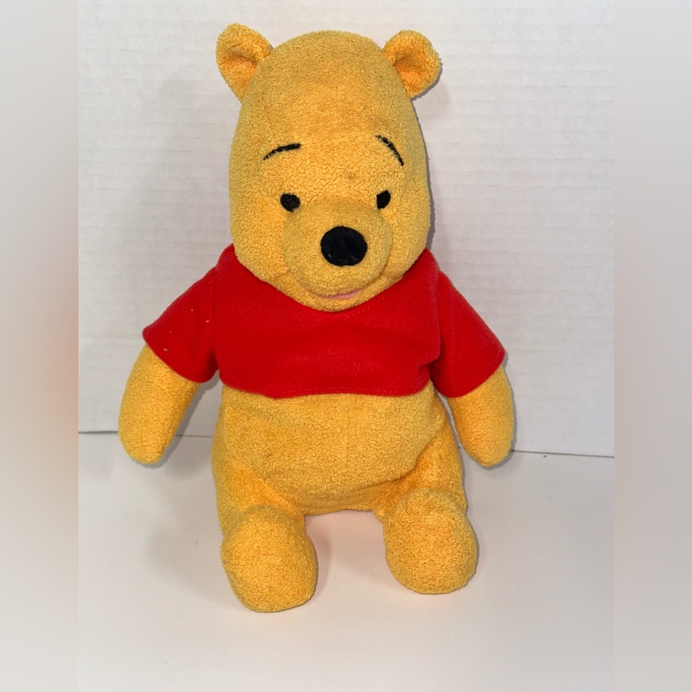 Winnie The Pooh Bear Plush  Stuffed Animal Baby Toy 11" Shirt
